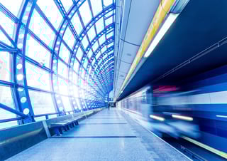 #0197 Abstract station A4 Landscape